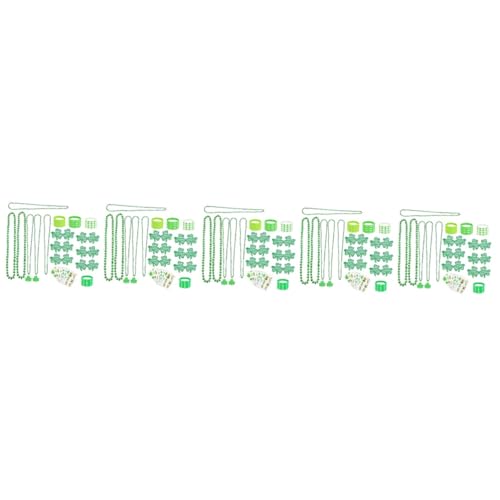 ibasenice 5 Sets Partygeschenke Set Sonnenbrillen Party Armband Brillen St Patrick'S Day Partyzubehör St Patrick'S Day Motto Partygeschenke St Patrick'S Day Tattoo Aufkleber von ibasenice