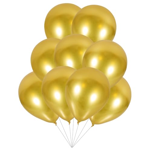 ibasenice 50 Stück Ballon Aus Metall Rosa Ballongirlanden Gänseblümchen Ballons Hochzeits-brautballons Ballons Für Ballonbogen Pastellfarbene Luftballons Ballondekoration Golden Emulsion von ibasenice