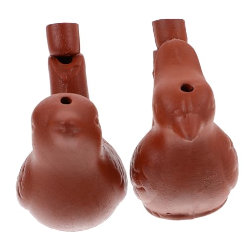 ibasenice 6 Stk Outdoor-Pfeife signalgeber jucarii pentru copii hochstihl bird whistle tonpfeifen Vogelpfeifen Schlüssel Glocken bastelsets für kinder spielzeug Pfeife für Signal DIY Pfeife von ibasenice