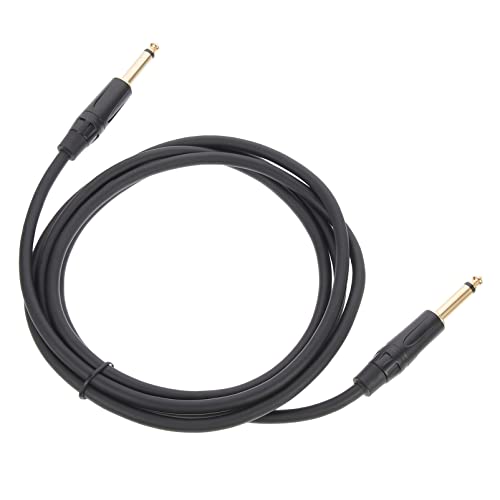 ibasenice 65mm Audio Kabel Lautsprecher Audio- Mikrofon Kopfhörer Zum Klinkenkabel Verdrahtet Audiokabel Für Gitarre Gitarren-audiokabel Audioverbindungskabel Audiokabel Liefern Black Pvc von ibasenice