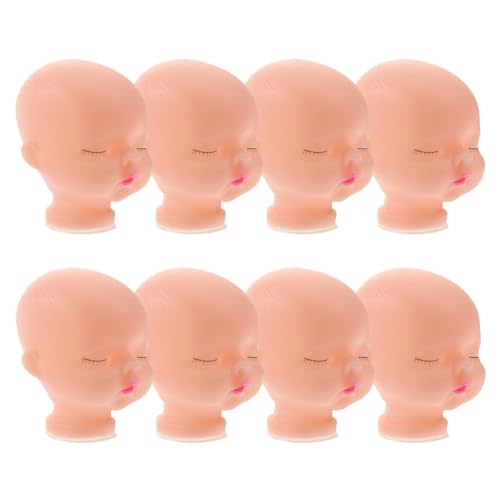 ibasenice Baby Puppen Zubehör 8 Stücke Puppe Weiche Vinyl Schlüsselanhänger Teile für Schlaf Baby Puppe Machen von ibasenice