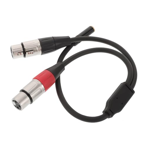 ibasenice Audio Line Xlr Stecker Auf Buchse Mini Xlr Auf Xlr Trs Auf Mini Xlr Buchse Dual Xlr Stecker Audio Adapter Xlr Adapter Mikrofonkabel Xlr Für Kamera Xlr Stecker Y Splitter von ibasenice