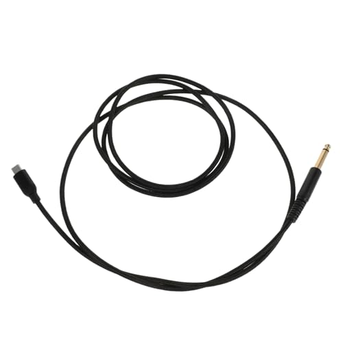 ibasenice Audiokabel Für E-gitarre Bass-audiokabel Gitarren-audio-patchkabel 6,35-mm-audiokabel Gitarren-audiokabel Audioverbindungskabel Audiokabel Für Gitarre Black Aluminiumfolie von ibasenice