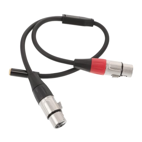 ibasenice Audioleitung Männliche Ts Zu Weiblichen Trs Xlr-kabel Auf Usb Xlr-patchkabel Xlr Weiblich Männlich Kabel-patch-splitter Xlr- Xlr-stecker Auf Typex Dual-xlr-kabel Black 4 von ibasenice