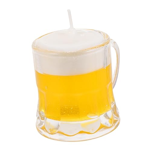 ibasenice Bierkrug Kerze Mini-Kerze Duftkerzen Lose Hochzeit Weingläser Bulk-weingläser Duftvotivkerzen Mini-bierkrüge Blasenkerzen Kerzen Mit Ätherischen Ölen Mini-probiergläser Wachs von ibasenice