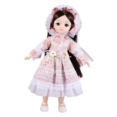 ibasenice Bjd-gelenkpuppe Mädchen-bjd- Lebendige Kugelgelenkpuppe Mädchen Spielzeug Bjd Kawaii Mädchen Bjd Mädchenpuppe DIY- Bjd-puppenkörper Schminkpuppe Kunststoff von ibasenice