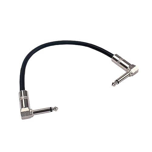 ibasenice Gitarren Patchkabel Pedal Patchkabel Pedalkabel Schwarz von ibasenice