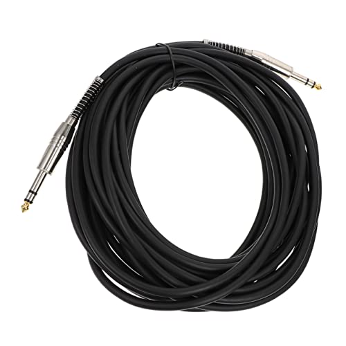 ibasenice Professionelles Mikrofon Audiokabel Schwarz Hochwertiges Instrumentenkabel Für E Gitarre Bass Keyboard Und Andere Audiogeräte Symmetrisch Und Langlebig von ibasenice