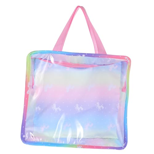 ibasenice Puppenschrank Handtasche Für Puppenzubehör Tragbare Aufbewahrungstasche Für Puppenkleidung Kawaii Aufbewahrungstasche Für Puppen Transparentes Design Ideal Für Reisen 1 Puppe Kleidung von ibasenice