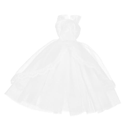 ibasenice Puppenkleid Puppen Kleidung für puppenkleidung Puppenhochzeit Spielzeugpuppe Puppenpartykleid Puppenoutfit Kleid für Puppe Puppenersatzkleid Polyester von ibasenice