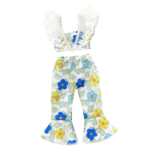 ibasenice Puppenkleidung Prinzessin Mädchen Exquisite Puppen-Outfits Exquisite Kleidung Für Puppen Urlaubspuppen-Outfits Outfit Für Puppe Stoff von ibasenice