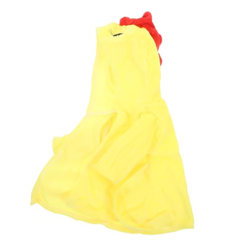 ibasenice Puppenpyjama Kleidung für Babypuppen Kleidung für Neugeborene Puppenkleidung Puppenrobe Puppenanzug realistisches Babypuppenzubehör Zubehör für wiedergeborene Puppen Flanell Yellow von ibasenice