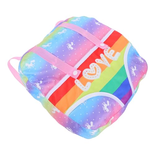 ibasenice Puppenrucksack Cartoon-Puppen Kinderrucksack Puppentaschen Puppen Gehende Puppen Mini-Puppen Prinzessinnenpuppen Kleidung Puppen Kleinkind Puppen Polyester von ibasenice