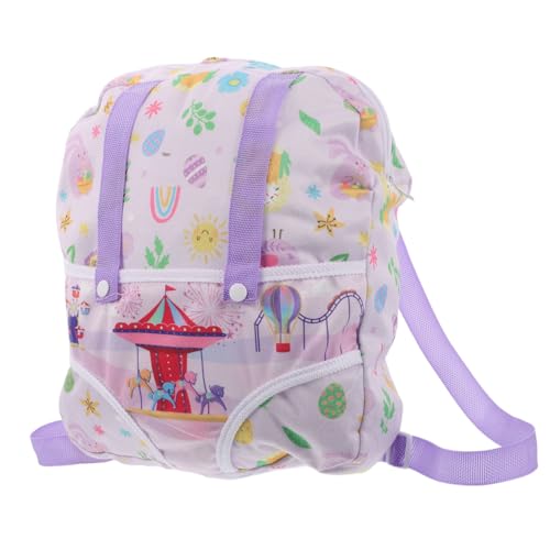 ibasenice Rucksack Für Puppen Multifunktionaler Rucksack Für Schulbedarf Und Puppenzubehör Ideale Aufbewahrung Für Kleidung Und Im Kinderzimmer von ibasenice