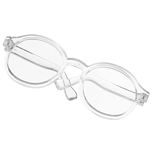 ibasenice Stylische Puppenbrille Strapazierfähiges Zubehör Für Puppen Praktische Und Dekorative Brille Für Puppen Transparent Ideal Für Dress Up Und Kreative Spielideen von ibasenice