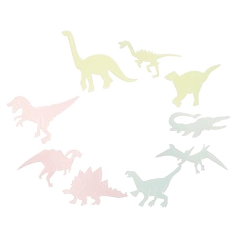 ibasenice abziehbar glow in the dark die dino Wanddekoration acotar sticker türsticker decor Wandaufkleber für die Dekoration Wandaufkleber im Dunkeln leuchten Tier Wandtattoos Patch Student von ibasenice