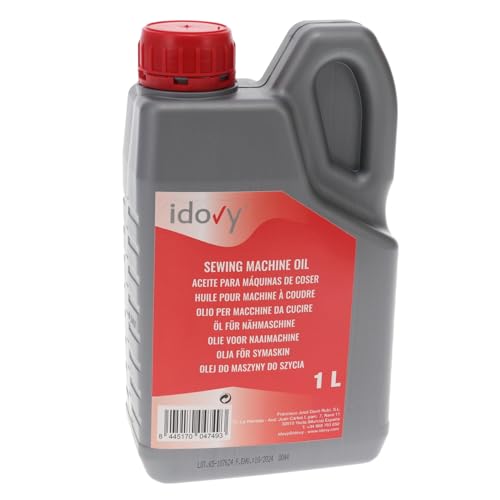 idovy ® - Spezialöl für Nähmaschinen farbloses Schmiermittel 1 Liter von idovy