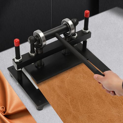 Leder Stanzmaschine Manuelle Lederschneidemaschine 26 * 16cm, Stanzmaschine und Prägemaschine, Leder Stanzen Maschine Klicker Presse Schaumstoff Schneiden Papier von ieLsngai