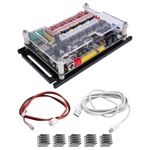 Ieron GRBL-Steuerplatine für CNC-Graviermaschine, 300 W, 500 W, 4-Achsen-32-Bit-Spindelsteuerung von Ieron