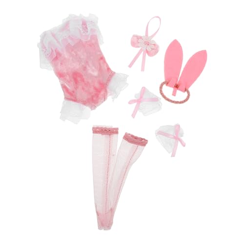 ifundom 1 Satz Puppenkleidung Kleidung Für Puppen Prinzessin-Puppe-kostüm- Kaninchenpuppe Hasenkostüm Für Mädchen Puppenzubehör Puppensachen Hasenkostüm Für Kleinkinder Polyester von ifundom