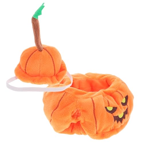 ifundom 1 Satz Puppenkleidung Kleine Kleidung Für Das Handwerk Mini-Kleidung Kleine Kleidungsdekoration Halloween-puppenhut Puppenmütze Kleine Kappen Deko-mütze Für Puppen Polyester Orange von ifundom