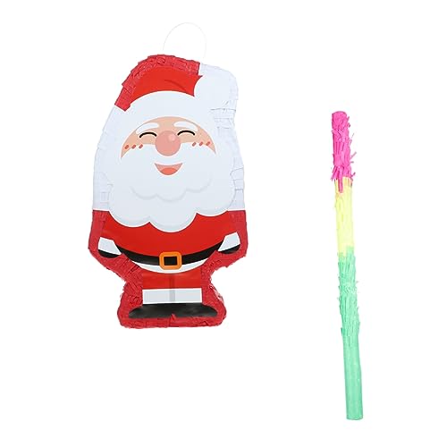 ifundom 1 Satz Weihnachtspinata für Kinder weihnachtsdeko weihnachts party Weihnachts Pinata mit Geschenken Weihnachtssüßigkeit Partygeschenk Party-Dekoration zum Aufhängen Papier von ifundom