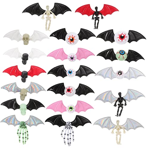 ifundom 1 Set Fledermausflügel Fledermausflügel Nähzubehör Halloween Bastelflügel Zubehör Für Haare DIY Halloween Fledermausflügel Material Fledermausflügel Haarschmuck Dekor von ifundom