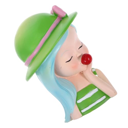 ifundom 1 Stück Mädchen Puppendekoration Kleines Mädchen Miniatur Bubble Girl Figur Prinzessin Dekoration Dekoration Bubble Girl Dekoration Party Kuchen Ornamente Damenfigur von ifundom