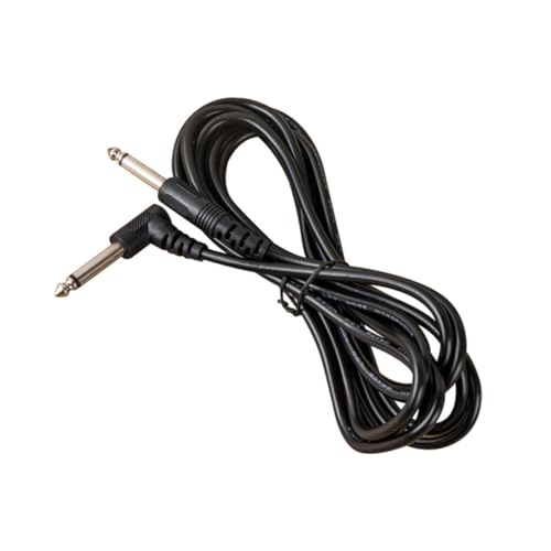 ifundom 10 Stück 3 Gitarrenverlängerungskabel Verstärkerkabel Für E-gitarre Tonabnehmerkabel Gitarre Verstärker Für E-gitarre Gitarrenkabel Effektpedal-patchkabel Gitarrenadapter Black von ifundom