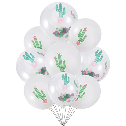 ifundom 10-teiliges Set Ballonanzug Partyballons Dekorativer Luftballon Luftballons Zum Geburtstag Latexballon Geburtstag Luftballons Romantische Luftballons Geburtstagsballon Emulsion von ifundom