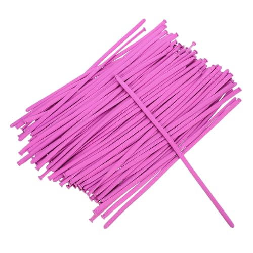 ifundom 100st Dekoration Aus Ballongeflecht Gänseblümchen Ballons Heiße Ballons Pastellgrüne Luftballons Becher Ballonclips Luftballons Für Geburtstagsfeiern Funkelnd Emulsion Lavender von ifundom