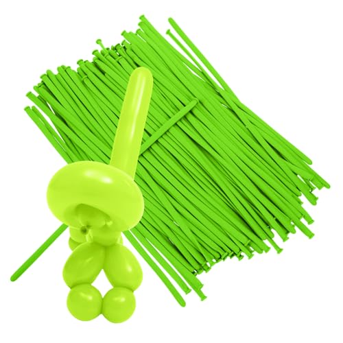 ifundom 100st Dekoration Aus Ballongeflecht Gänseblümchen Ballons Partyballons Luftballons Stanzen Ballonständer-kit Fiesta-ballons Aufblasgerät Party-ballonbogen-kit Blase Green Emulsion von ifundom