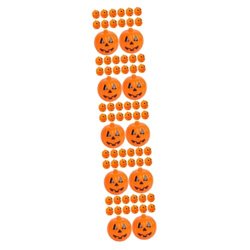 ifundom 120 Stk Kürbis-blindbox Behälter Für Halloween-leckereien Befüllbarer Kürbis-bonbonhalter Kürbislaterne Süßes Oder Saures Süßigkeitenhalter Halloween-kürbis-süßigkeitsschüssel Pp von ifundom