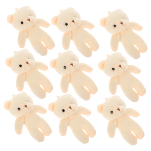 ifundom 12St Mini-Puppe Taschenbären kleine Bären Mini-Babybären trägt Masse Tiere kuschelbären süße schlüsselanhänger Hängende Bärenfiguren Multifunktionaler Bärenanhänger PP Baumwolle von ifundom