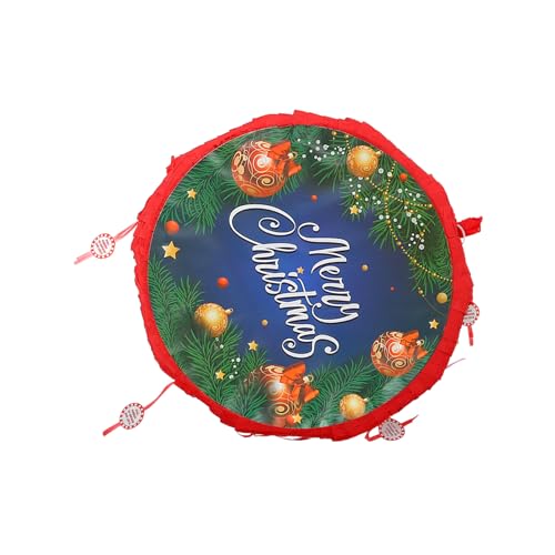 ifundom 1stk Weihnachtspinata Lustige Kinderpiñata Kinderspielzeug Frohe Weihnachten Pinata Mit Gefüllte Spielzeuge Pinata Für Die Weihnachtsfeier Weihnachts-piñata Colorful Papier von ifundom