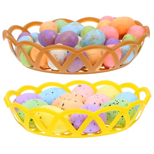 ifundom 2 Sätze Schaumeier für kinderspielzeug easter decorations zu ostern foam Osterhase Blasenmacher Eigelb Ostereier Requisiten Partyzubehör Plastik Colorful von ifundom