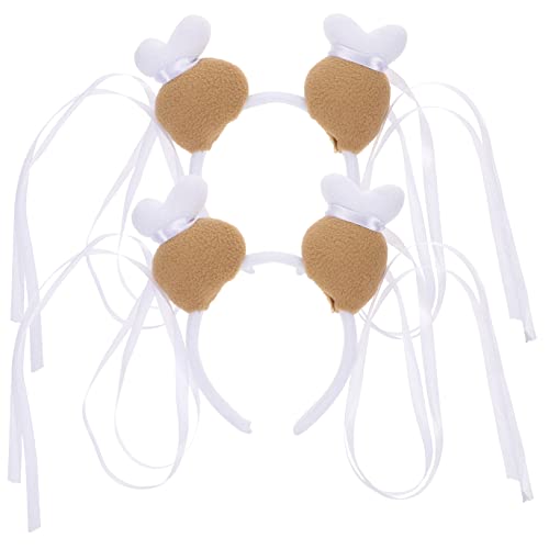 ifundom 2St Hühnerstirnband Hühnerstirnbänder schöne Haarbänder Küken Cosplay Requisiten kinder stirnband tierhaarreifen Party-Kopfband Kostümpartyzubehör Küken Kostüm Requisiten Samtstoff von ifundom