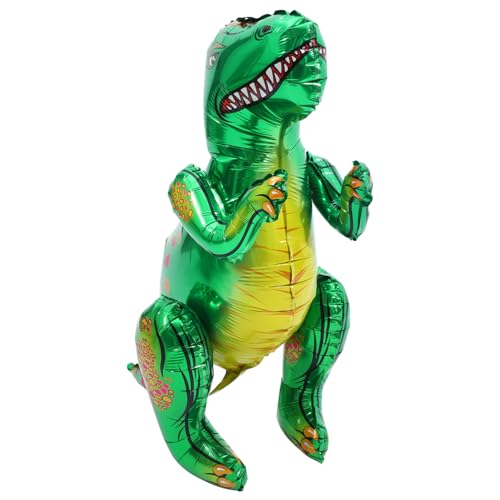 ifundom 2St Tyrannosaurus Rex-Ballon ballonie kidsballonie folien ballons geburtstagsballon Dinosaurier Ballons Partygeschenke Ballons Dekorationen Partyballons Aluminiumfolie Green von ifundom