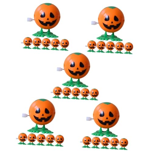 ifundom 30 Stk Halloween-spielzeug Aufzieh Spielzeug Halloween-kürbis-uhrwerk Party-streichspielzeug Pinata-füller-spielzeug Urlaubstasche Lustige Aufziehspielzeuge Kinderspielzeug Plastik von ifundom