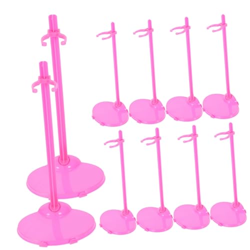 ifundom 36 STK Puppenständer Kinder deko doll Accessories Kreative Puppenhalterung Puppenaufsteller Puppenregal Kinderspielzeug Standregal Halterung für Puppenhalter Plastik von ifundom