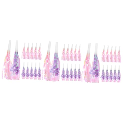 ifundom 36 Stück Blow Dragon Pfeifen Luftgebläse Party Krachmacher Geburtstags Plowouts Hörner Pfeifen Blowouts Krachmacher Party Gebläse Blowout Partygeschenke Geburtstags von ifundom