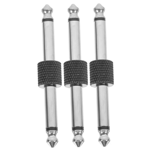 ifundom 3er Set Gitarren Pedal Connector Gerade Pedal Kupplung Effektpedal Adapter Für Gitarren Patch Kabel von ifundom