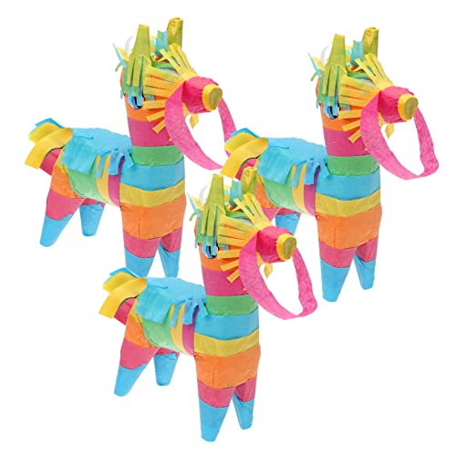 ifundom 3st Mexikanische Piñata Pinata-süßigkeitsspielzeug Piñata Für Kinder Mit Gefüllte Pinatas Geburtstagsfeier Piñata Karnevalsfest Piñata Fiesta-taco-partyzubehör Papier von ifundom