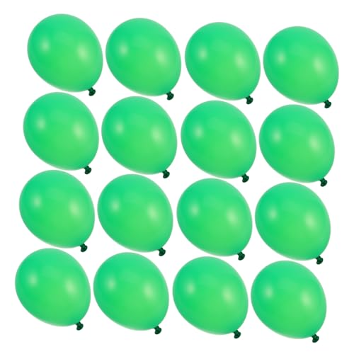 ifundom 50 Stück grüner Ballon geburtstagsdekoration geburtstagsballons grüne luftballons Latexballons St Patrick Luftballons St. Patrick Partydekorationen Kleeblatt-Ballons Emulsion Green von ifundom