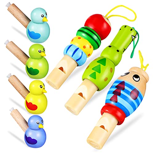 ifundom 7 Stk Tierische Pfeife Vogelpfeife Pfeife Für Kinder Kinderpfeife Spielzeug Pfeifen Für Kinder Süße Pfeife Kleinkindpfeife Spielzeug Musikinstrumente Pvc von ifundom