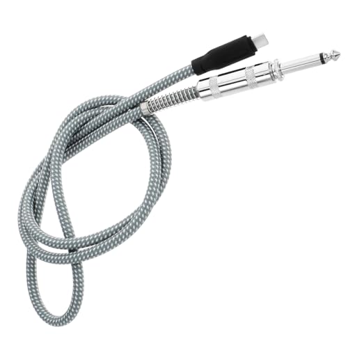 ifundom Audioleitung Usb-c-musikaufnahmekabel Usbc Zu Aux Adapter Usb-aufnahmekabel Usb Gitarrenkabel Usb-c-zu-optisches Audiokabel Usb-c-auf-xlr-aufnahmeleitung Aluminiumfolie Green von ifundom