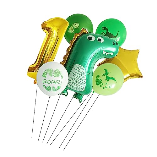 ifundom Dekorative Dinosaurier Ballons Für Den Kindergeburtstag Riesige Folienballons Mit Dinosauriermotiv Perfekte Deko Für Dino Partys Bunt Und Langlebig von ifundom