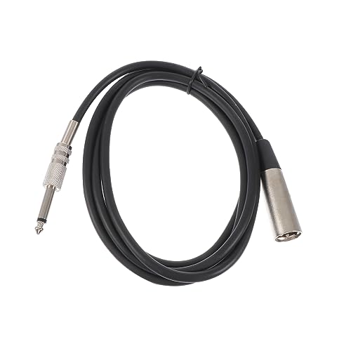 ifundom Digital Audio Kabel Mit Zinklegierungstecker Doppelt Geschirmt Klinke Auf XLR ännlich Ideal Für Verstärker Und Recorder von ifundom