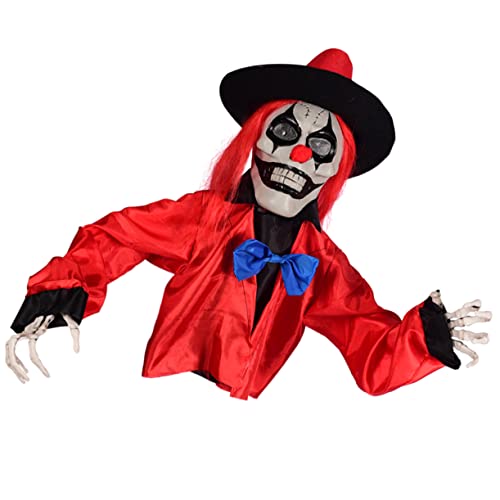 ifundom Halloween Dekoration Zwischen Kürbis Clown Aufblasgirlande Halloween Hängedekorationen Animatronics Halloween Requisiten Halloween Decke Halloween Dekoration Für Draußen von ifundom