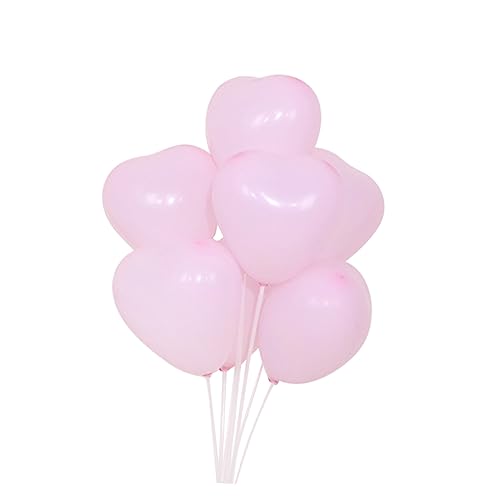 ifundom Herzform Latexballons Macaron Pink Hochzeits Und Partydekoration Romantische Luftballons Für Babyparty Geburtstag Und Besondere Anlässe von ifundom